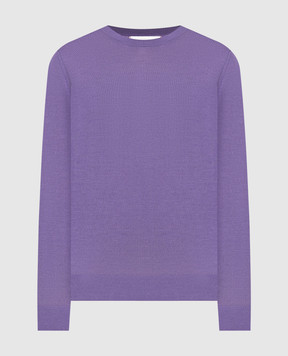 Babe Pay Pls Purple wool, silk and cashmere jumper MD9441318410R