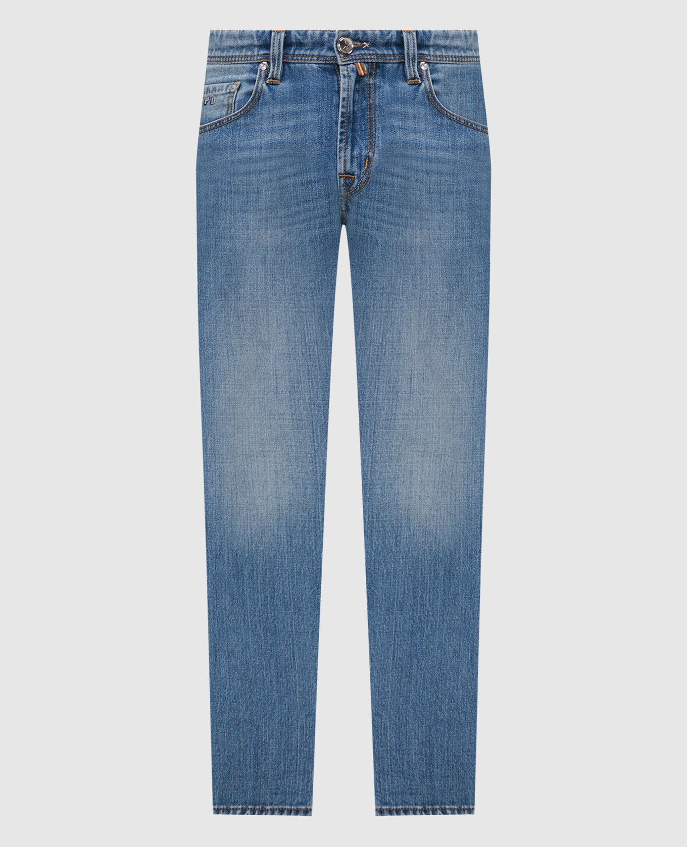 

Blue jeans with a distressed effect Tramarossa, Light blue