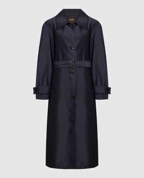 MooRER Blue raincoat DESIREEDA6