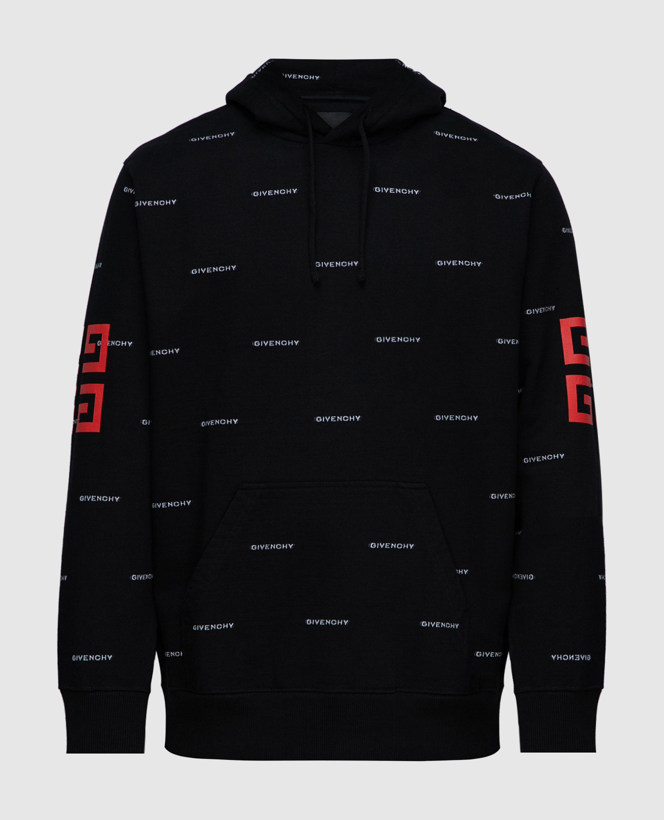 

Black hoodie with logo pattern Givenchy