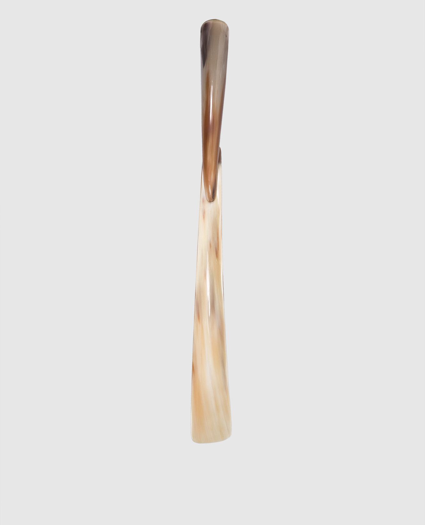 

Shoe blade made of bull horn with logo Stefano Ricci, Beige