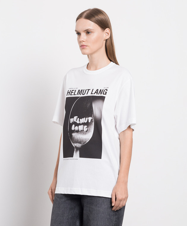 helmut lang shirt white