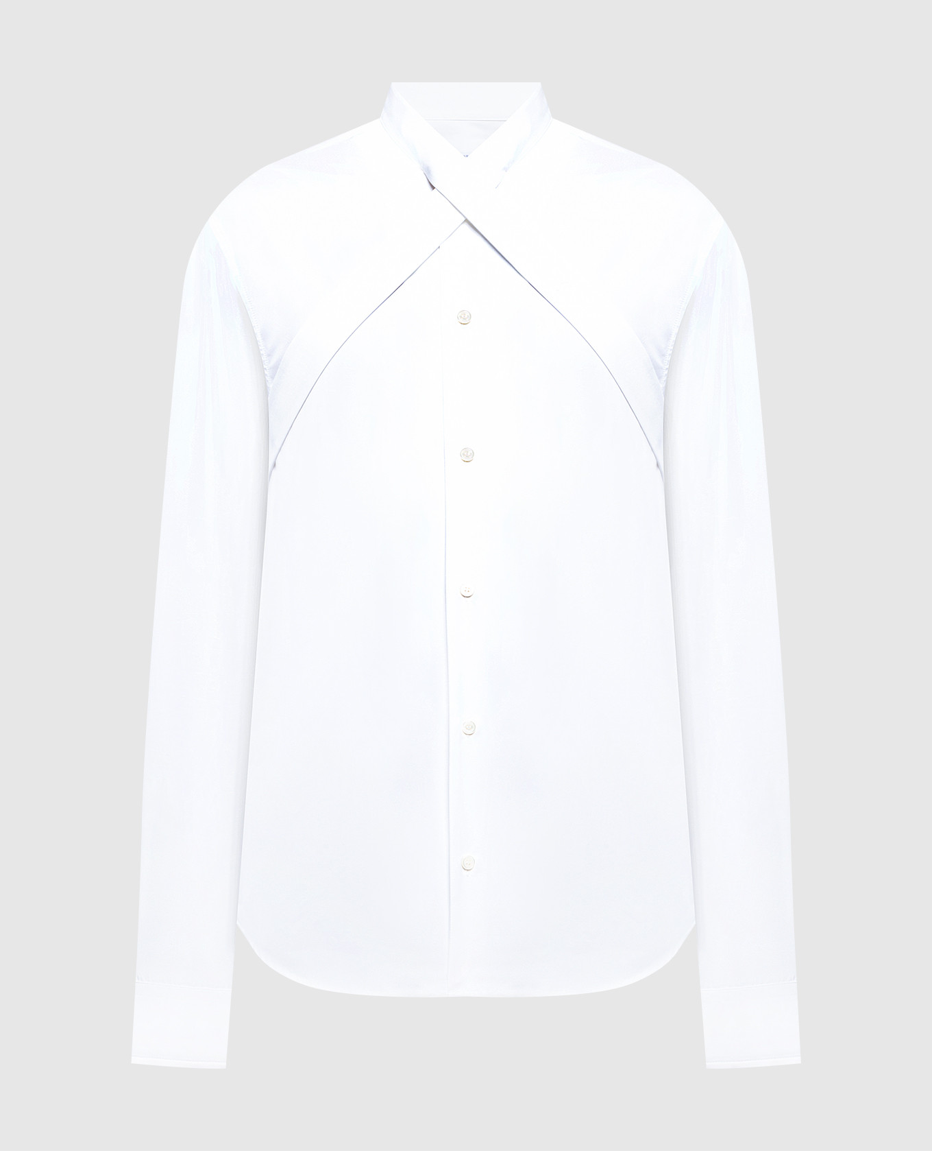 

Ow Emb Strappy White Shirt Off-White