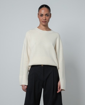 AERON Beige sweater PRIAM with wool PRIAM