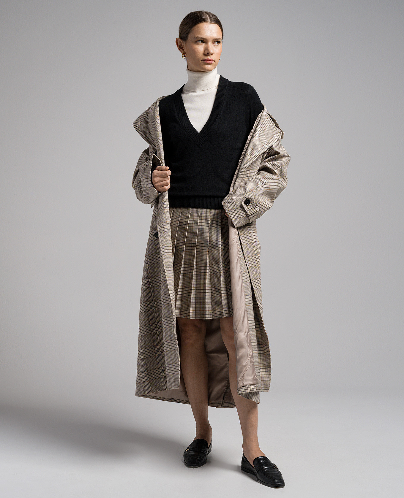 Black cashmere pullover CO 2