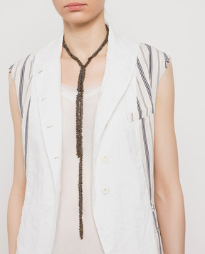 Marc Le Bihan Golden necklace COL101