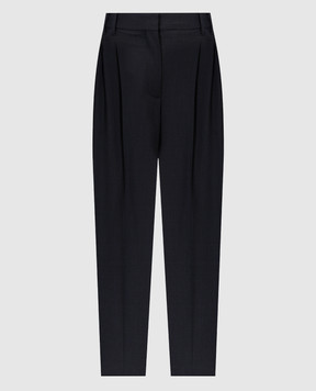 Brunello Cucinelli Gray pants with monil chain M0W07P8308