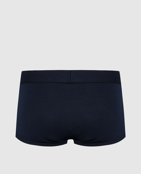 Zimmerli Pureness blue logo briefs 7001342