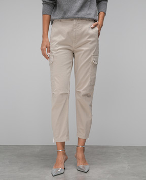 Dondup Beige cargo pants DP731GSE043DPTD