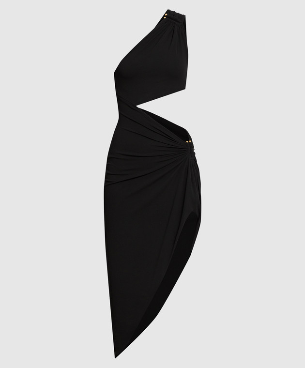 Michael Kors - Black dress of asymmetrical cut CDA8410024 - shop with  Latvia delivery at Symbol