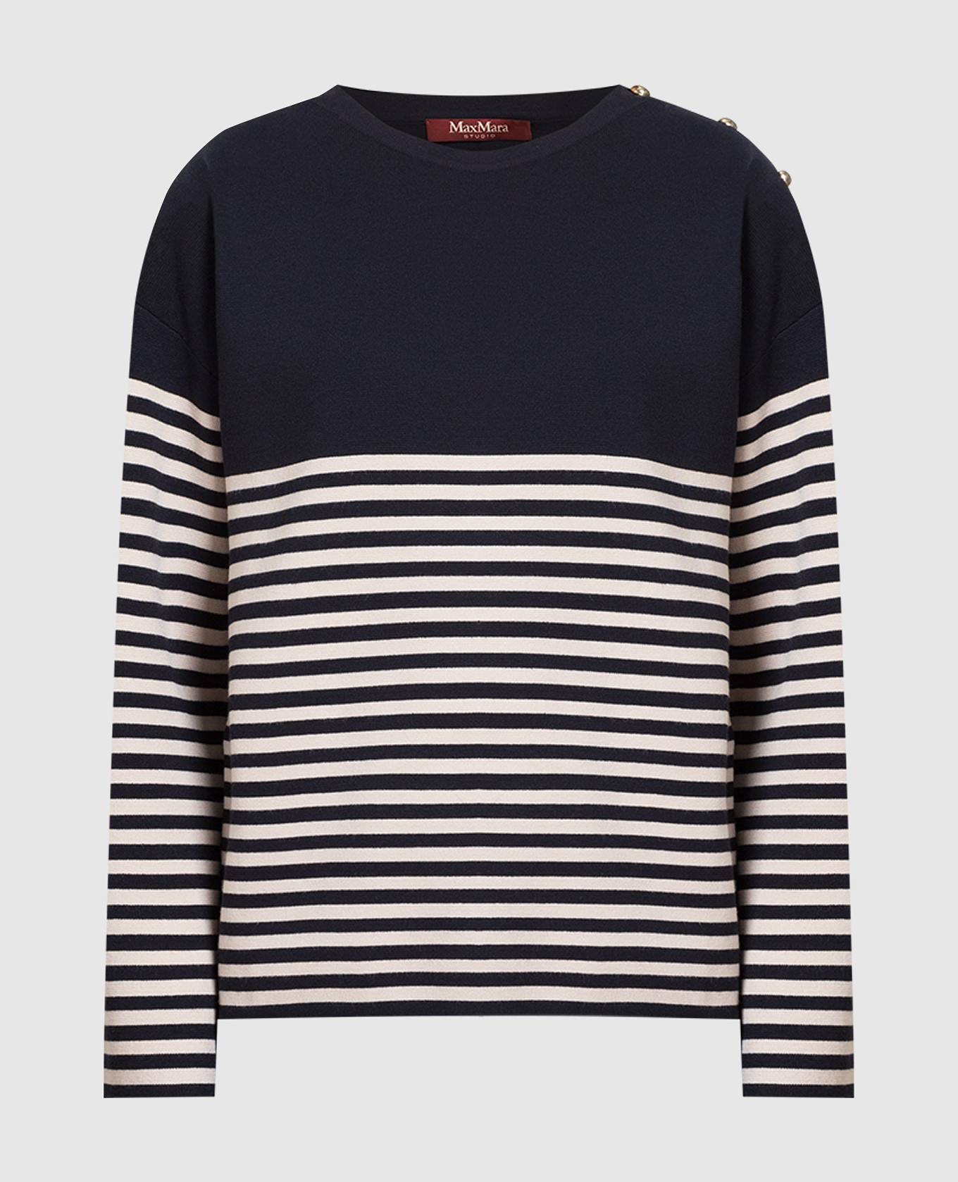 

Blue striped jumper Max Mara, Синий