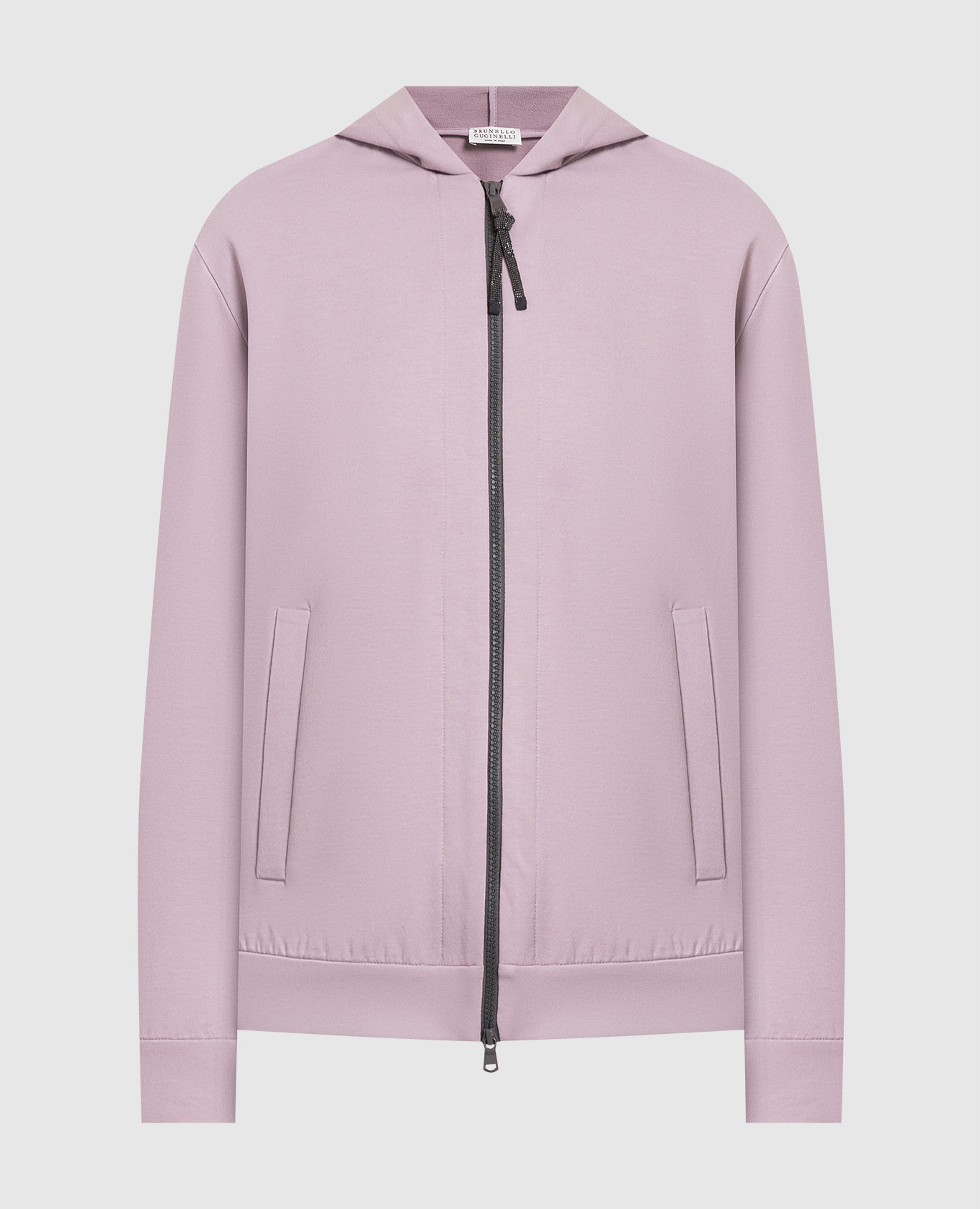 

Purple sports jacket with monil chain Brunello Cucinelli, Violet