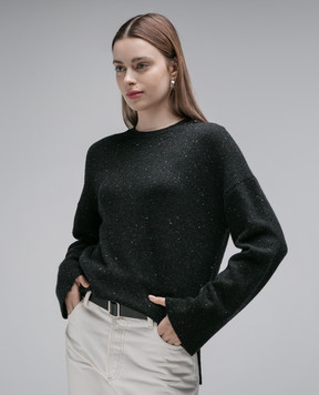 Theory Gray wool and cashmere jumper N0911711