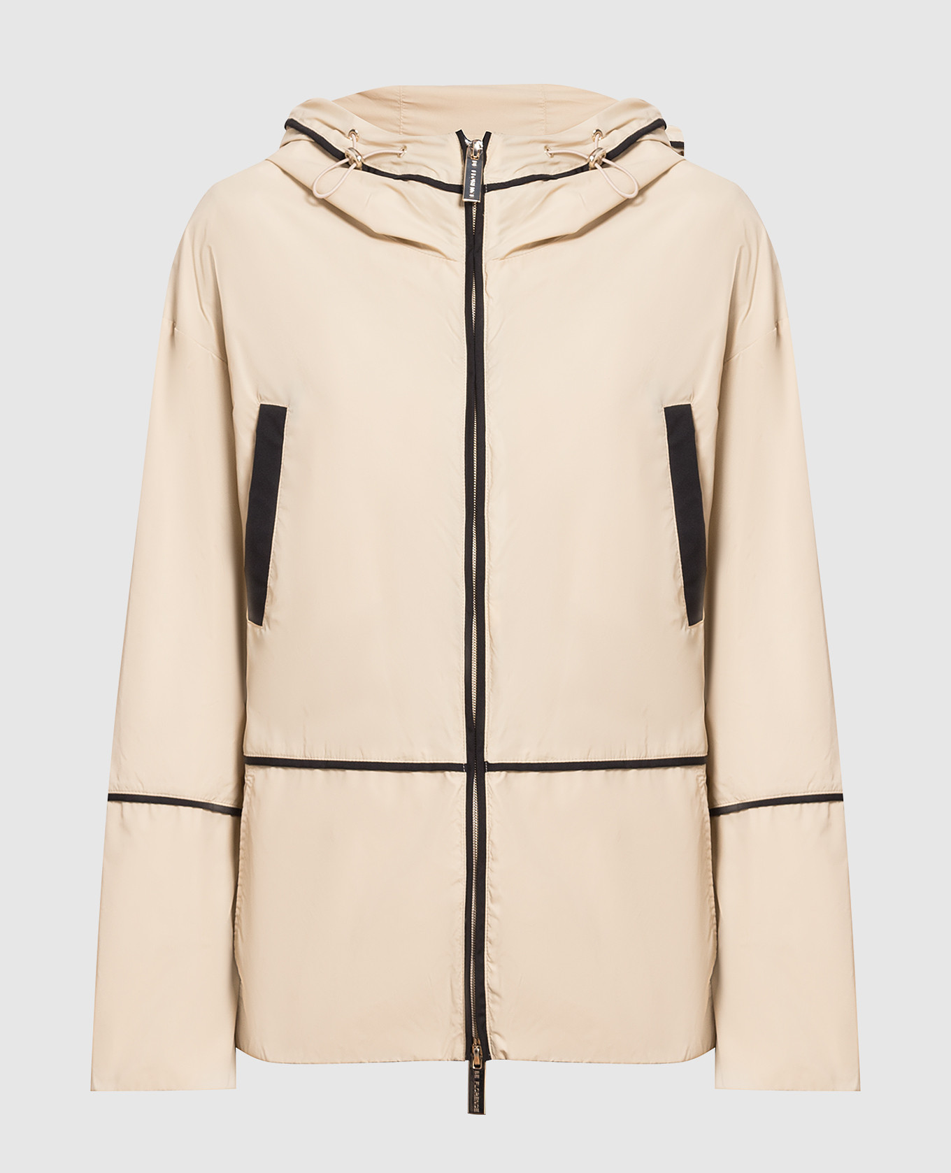 Beige windbreaker with laces Be Florence