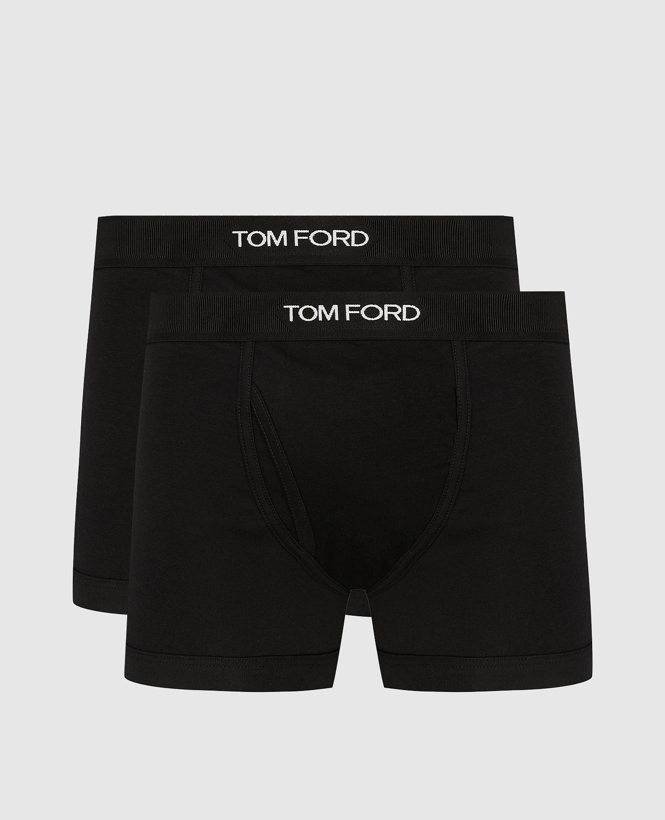 

Set of black boxer briefs with logo Tom Ford