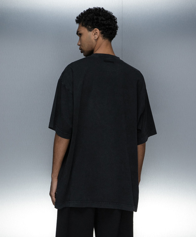 Vetements - Black t-shirt SEX UE64TR220BM - shop with European