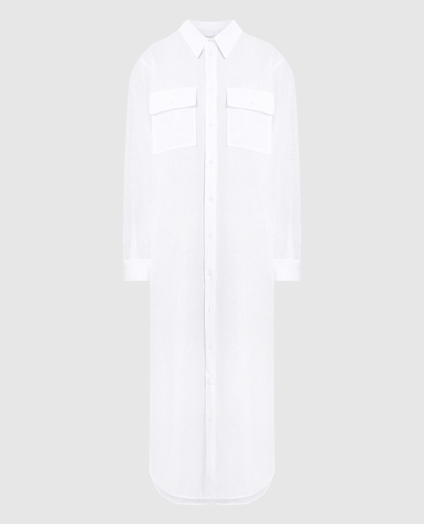 

White linen shirt dress Michael Kors
