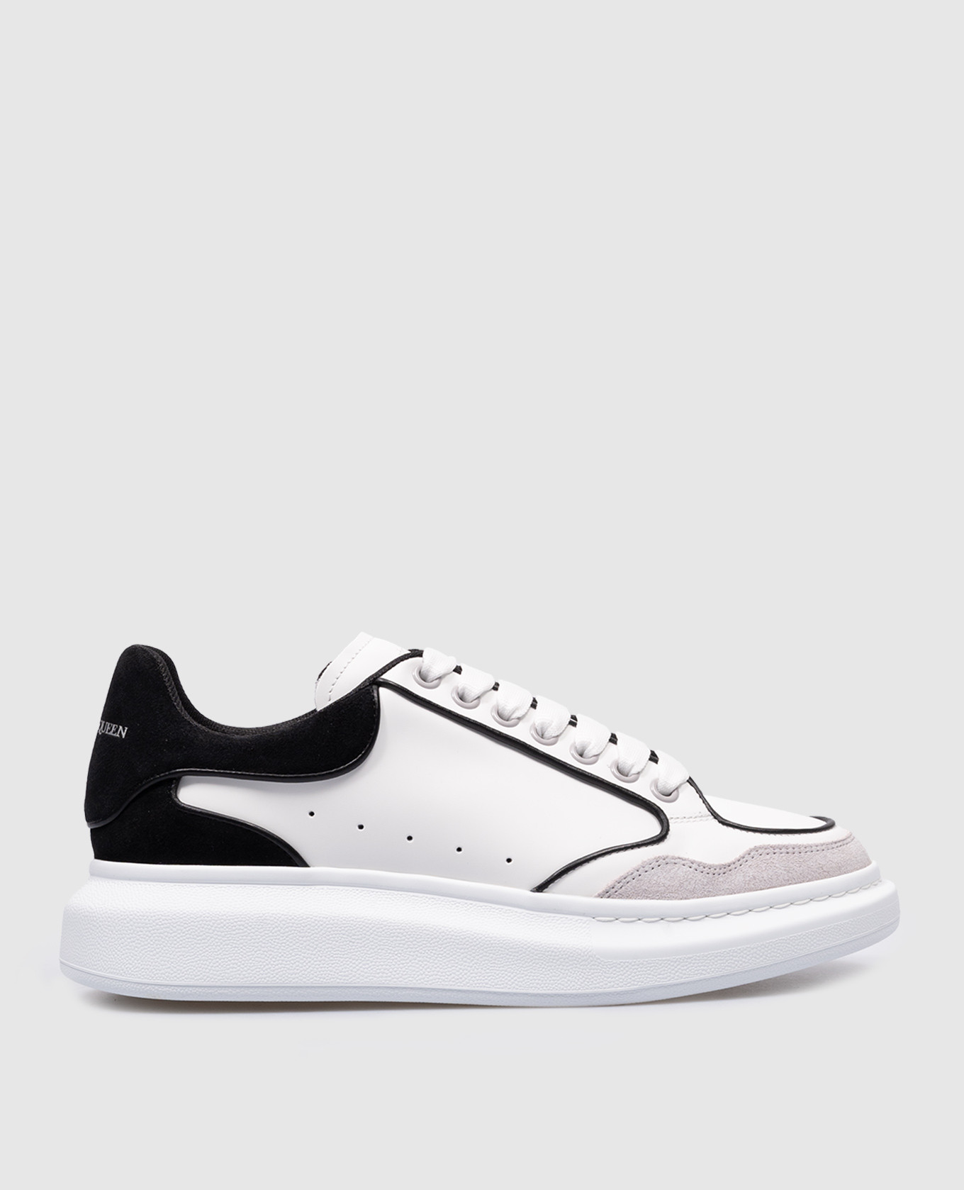 Alex 059 Alexander McQueen - Sneakers oversize in pelle bianca con logo ...