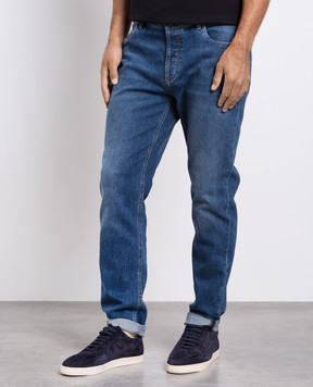 Brunello Cucinelli Blue jeans with a distressed effect M283PD3210
