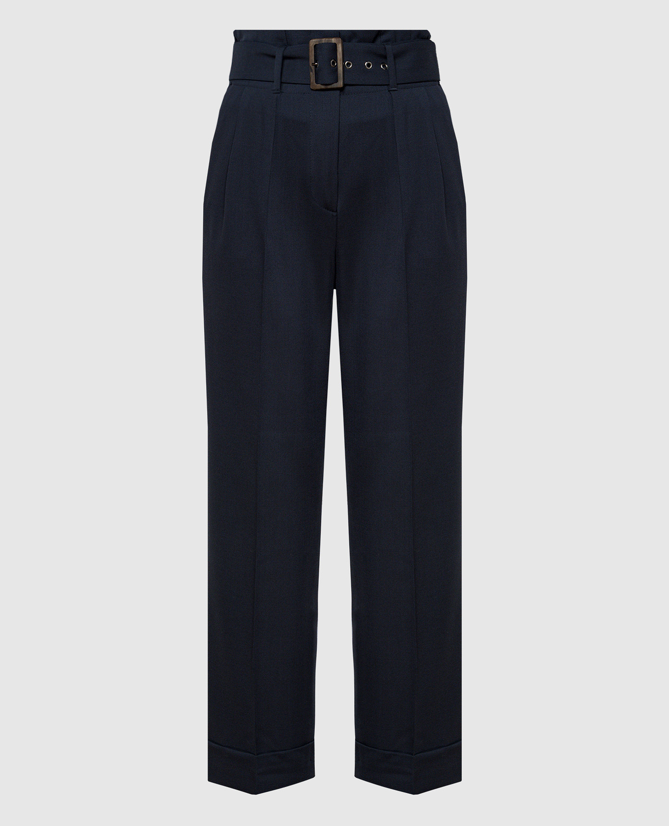 

Blue pants with a belt Peserico