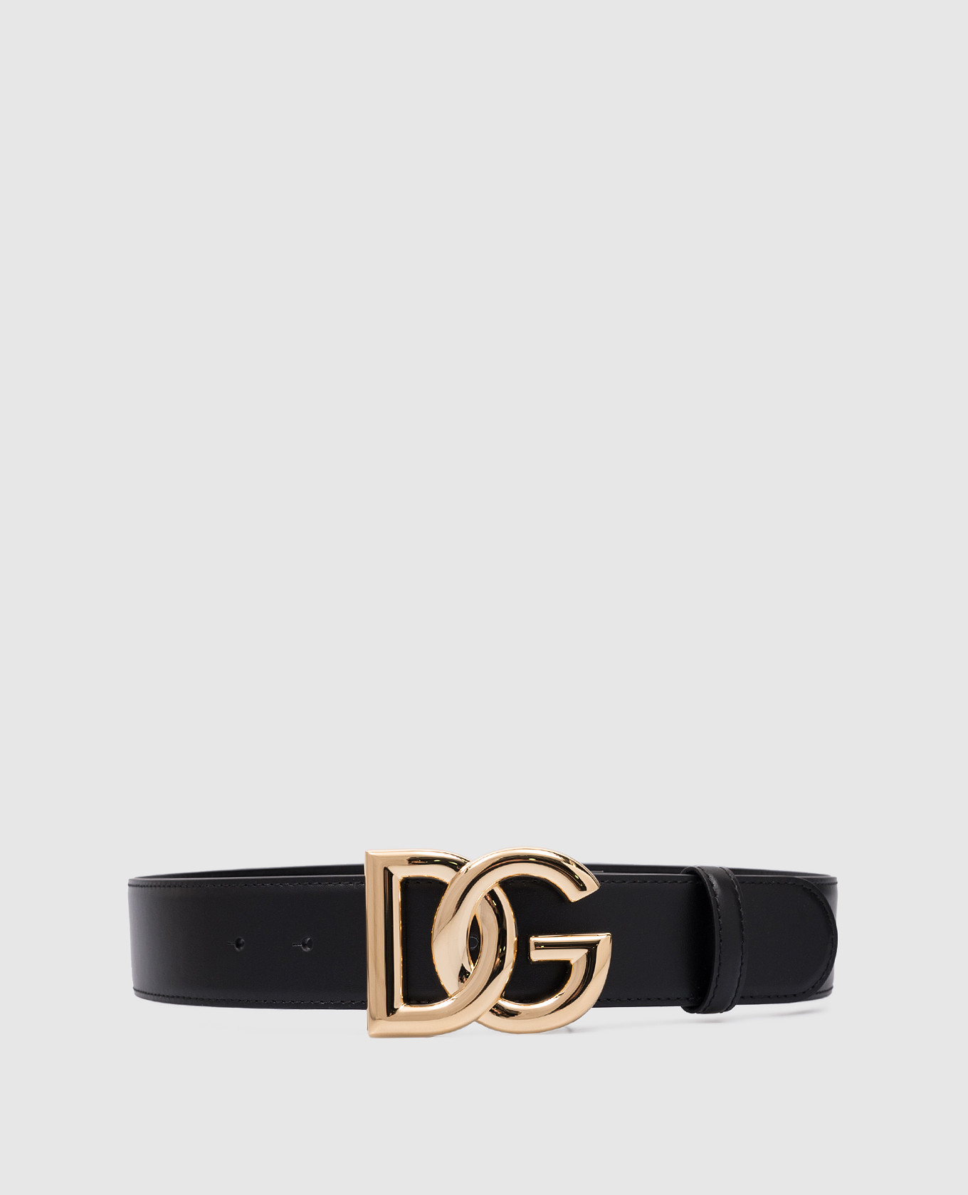 

Black leather strap with DG logo Dolce&Gabbana