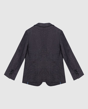 Stefano Ricci Children's blue blazer Y1RSGD2200WCT800
