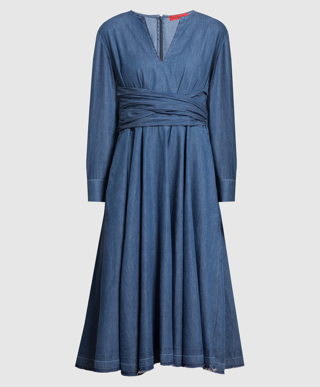 Max & Co - Midi blue denim dress MINORCA - shop with European delivery at  Symbol