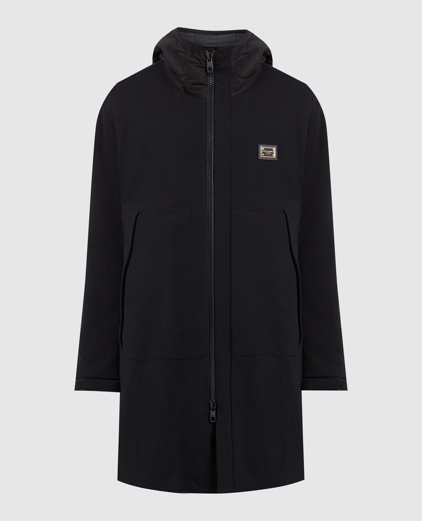 

Black jacket with logo Dolce&Gabbana, Черный