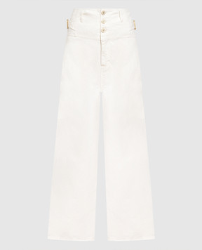 Etro White high rise jeans D134999009