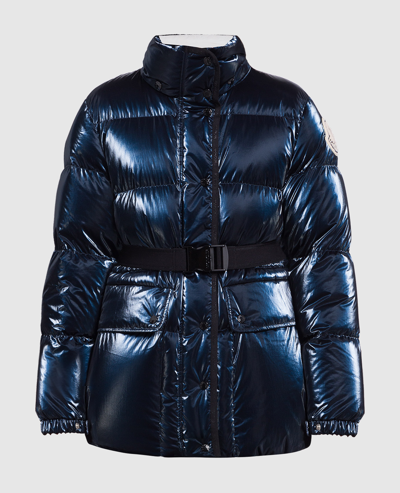 Moncler - Herault blue down jacket 1A00104596T2 - shop with
