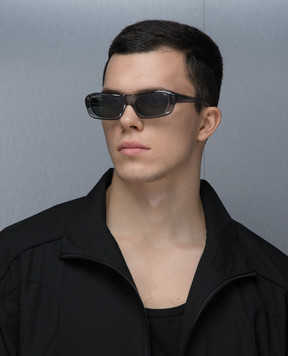 C2H4 Uri logo sunglasses in gray R007AC095B