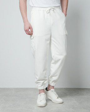 Brunello Cucinelli White joggers MW8363218G