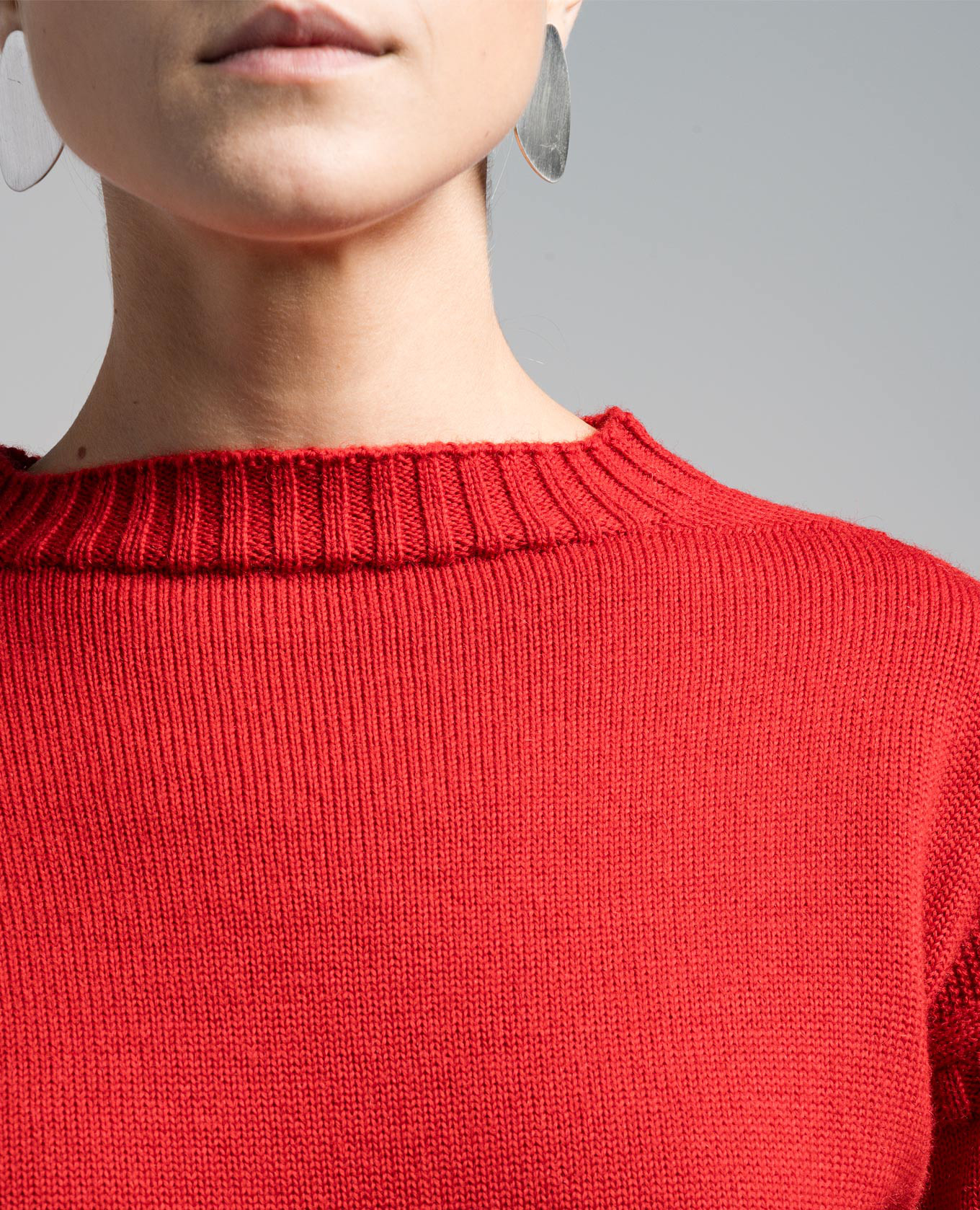 Red sweater made of wool Toteme 5