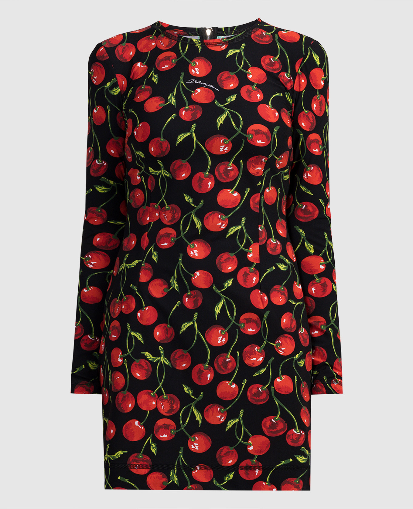 

Black print dress Dolce&Gabbana