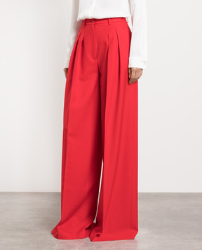 Michael Kors Red palazzos made of wool CPA7100189