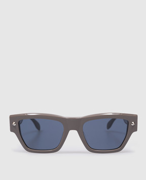 Alexander McQueen Brown Spike Studs Sunglasses 736860J0749