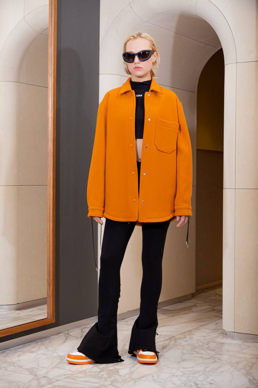 Orange shirt Off-White 6