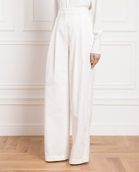 Ermanno Scervino White pants D426P709GJS