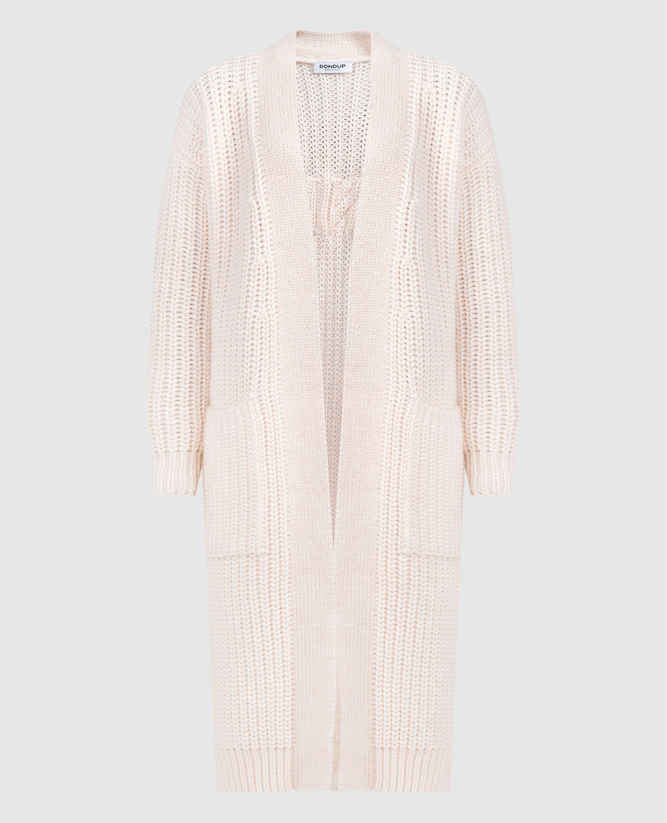 

Black ribbed pullover Dondup, Черный
