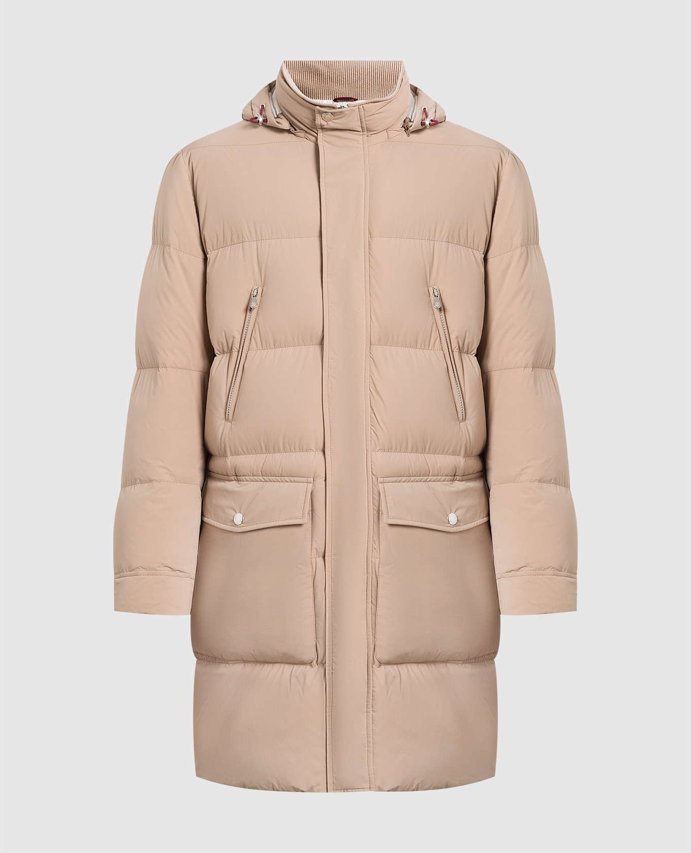 

Beige down jacket Brunello Cucinelli