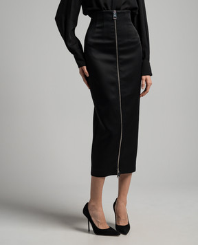 Khaite Ruddy black pencil skirt 41144070W4070