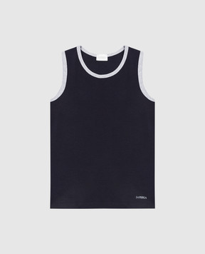 LA PERLA Children's blue T-shirt 54046814