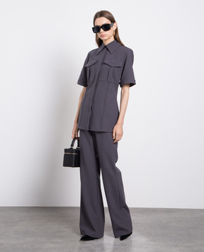 Rohe Gray flared pants 40830234