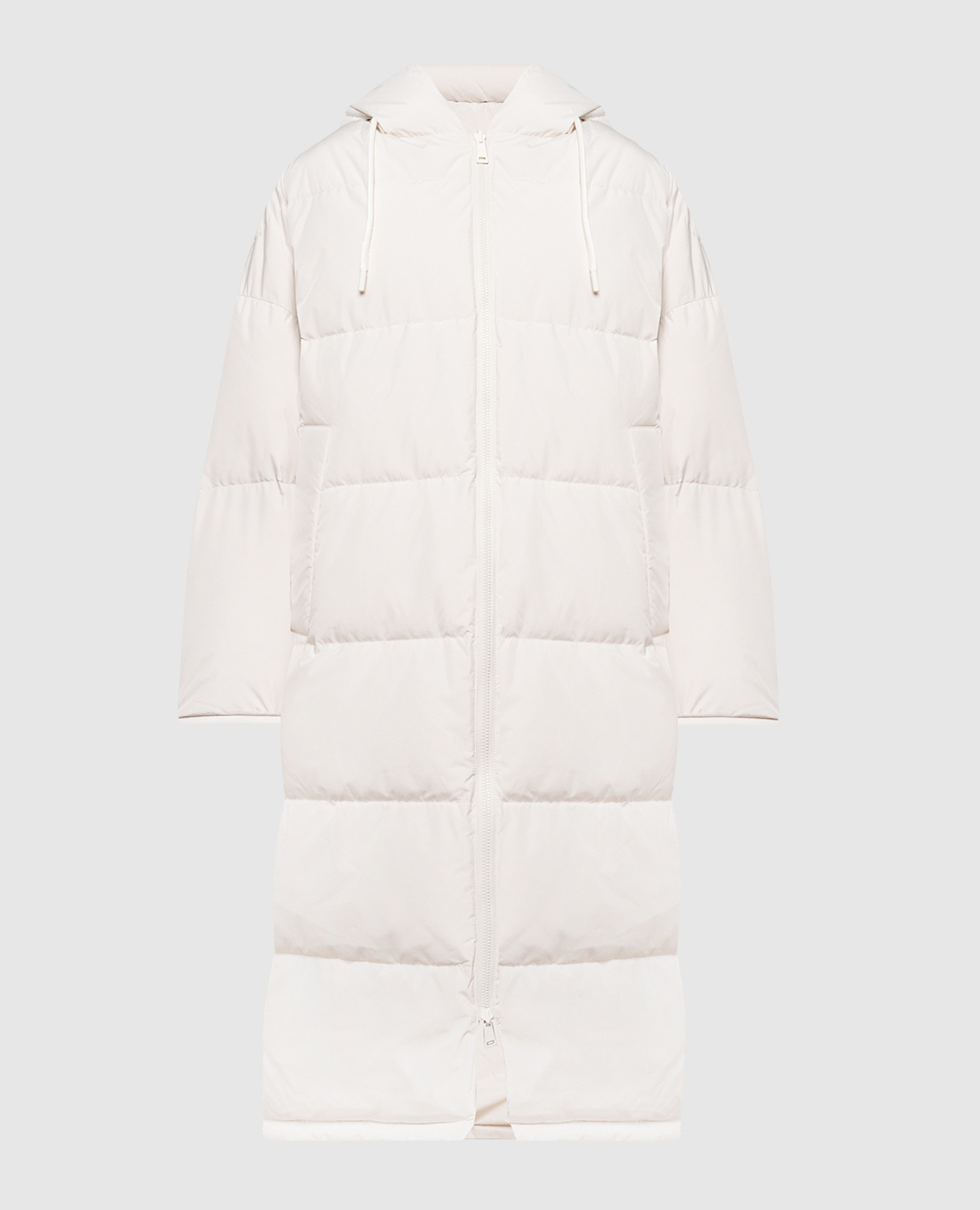 

Beige two-sided down jacket Yves Salomon