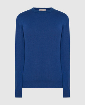 Cashmere&Whiskey Blue cashmere jumper 352N