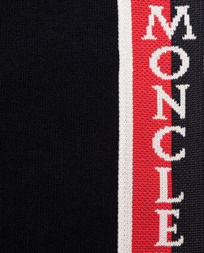 Moncler ENFANT Children's blue sports jacket with a logo 8G00032899PS46