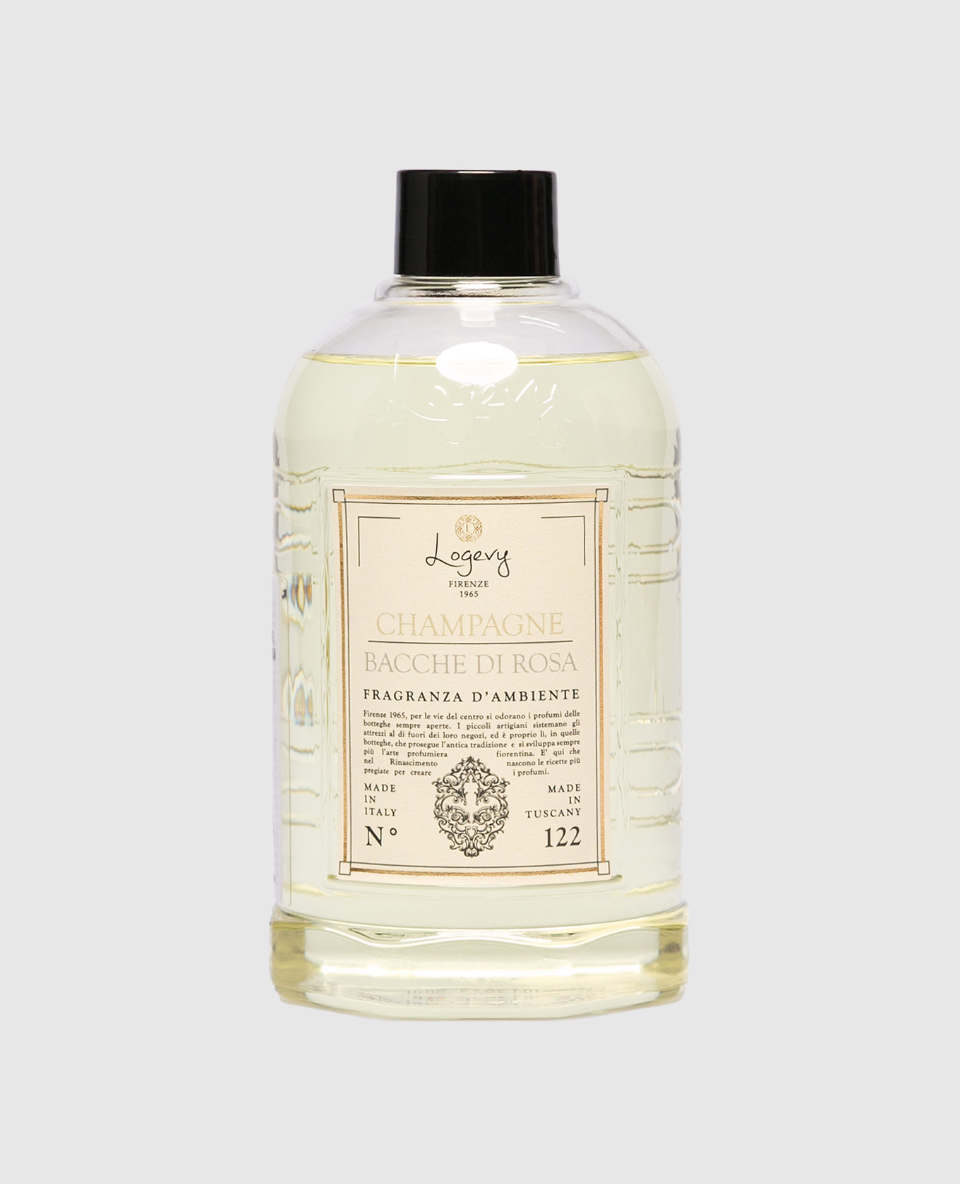 

Filler for aroma diffuser Champagne e bacche di rosa 500 ml Logevy, Yellow