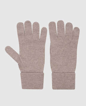 Woolrich Gray cashmere gloves CFWWAC0179FRUF0668