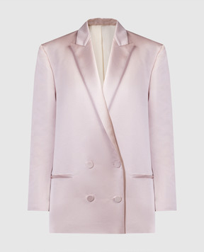 Philosophy di Lorenzo Serafini Pink double-breasted jacket J05020723