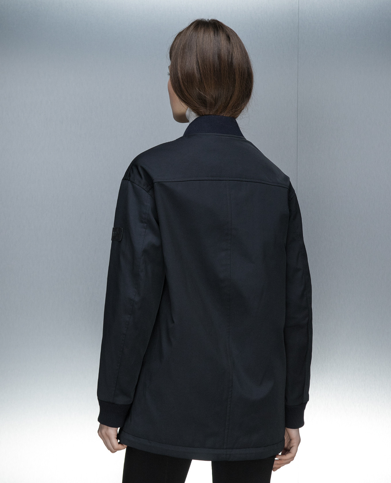 

Blue logo bomber jacket Yves Salomon Army